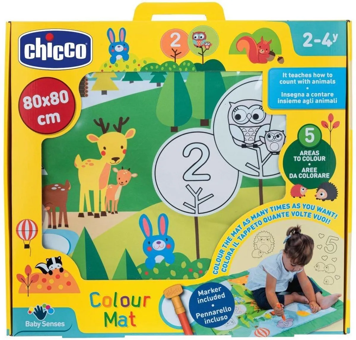 Chicco Kleur/speelkleed - Multicolor - afbeelding 6 van 6