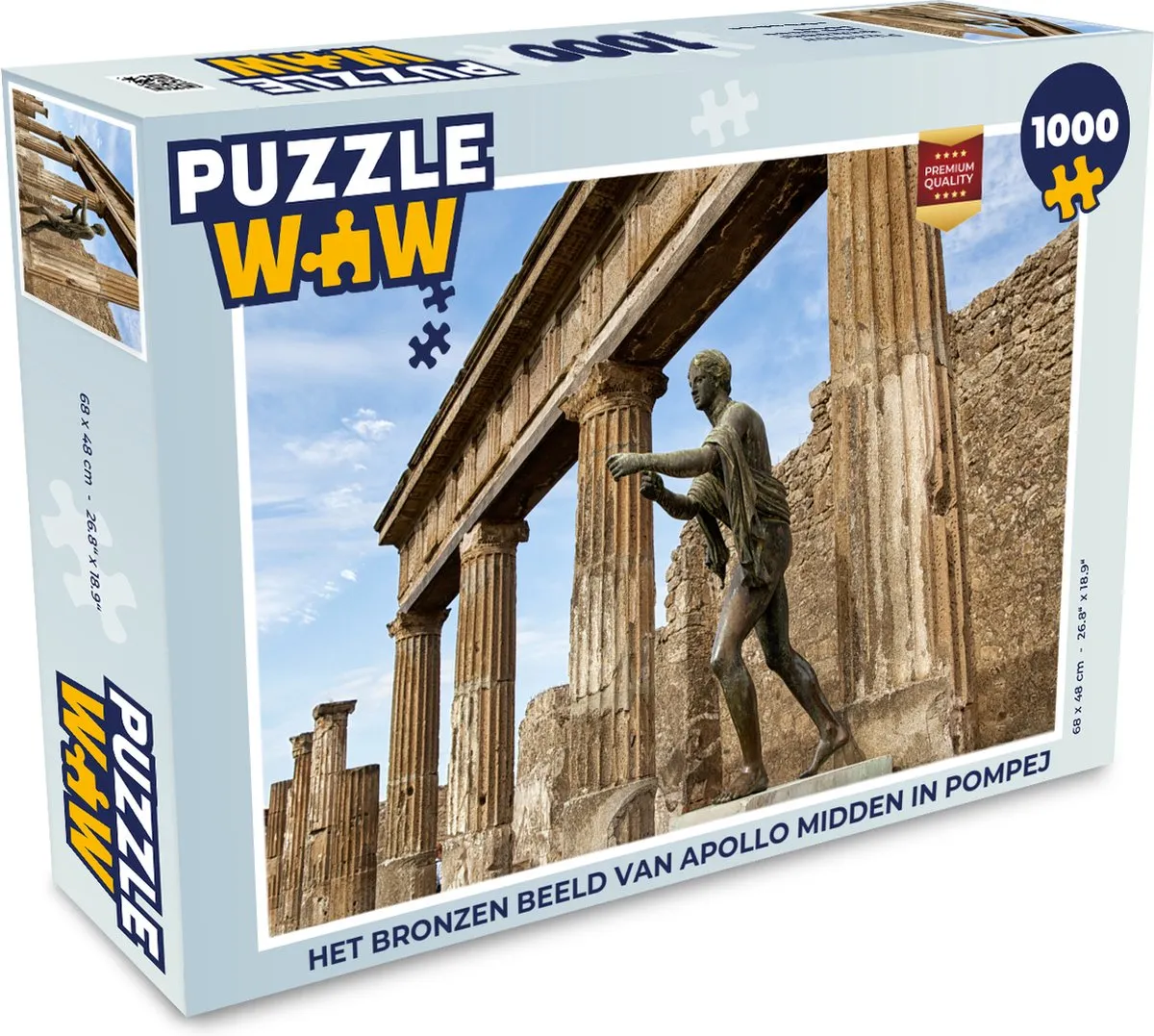 PuzzleWow Legpuzzel Apollo Pompeji 1000 Stuks