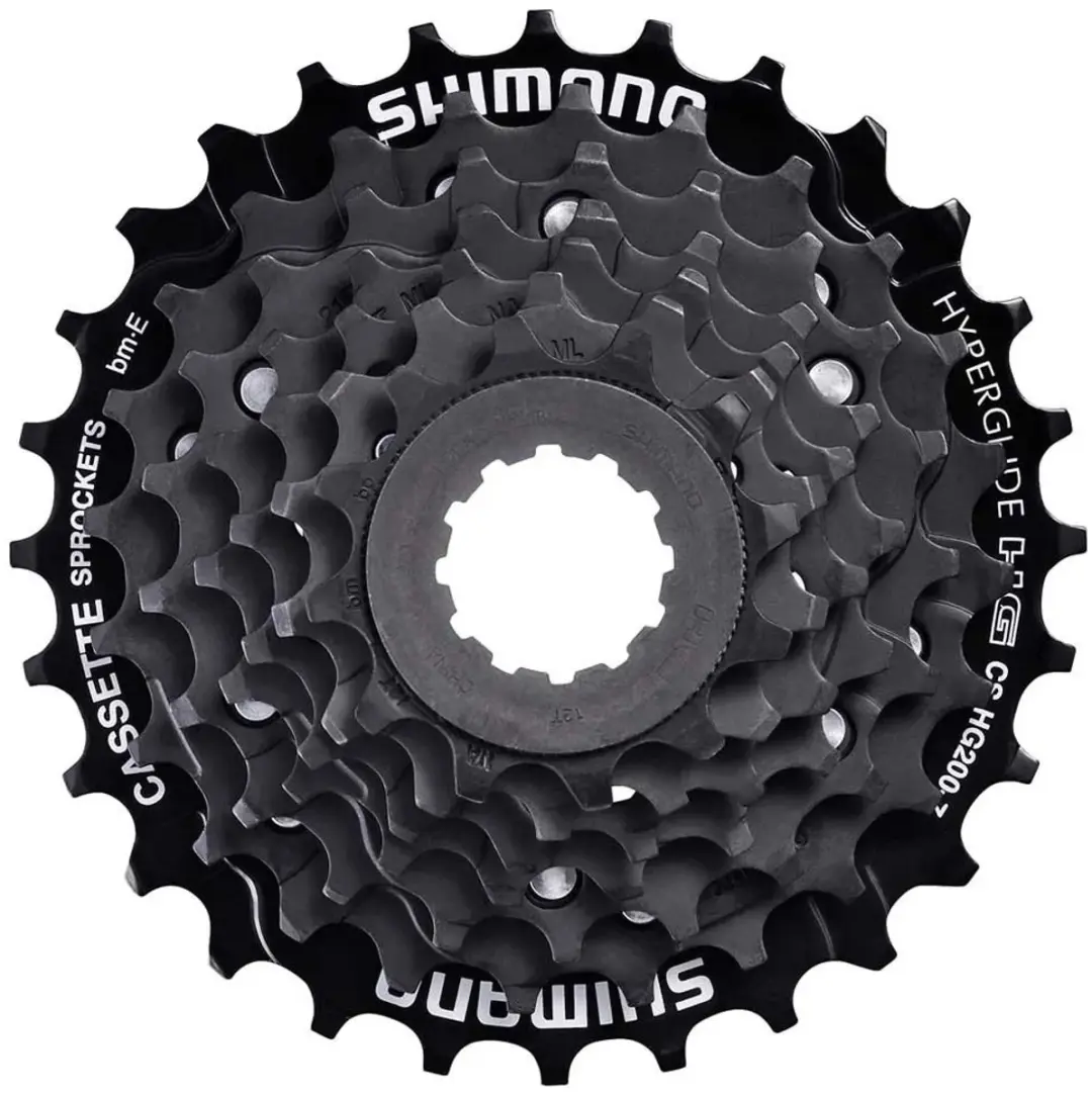 Shimano CS-HG200 Cassette 8-speed 12-32t - Zwart