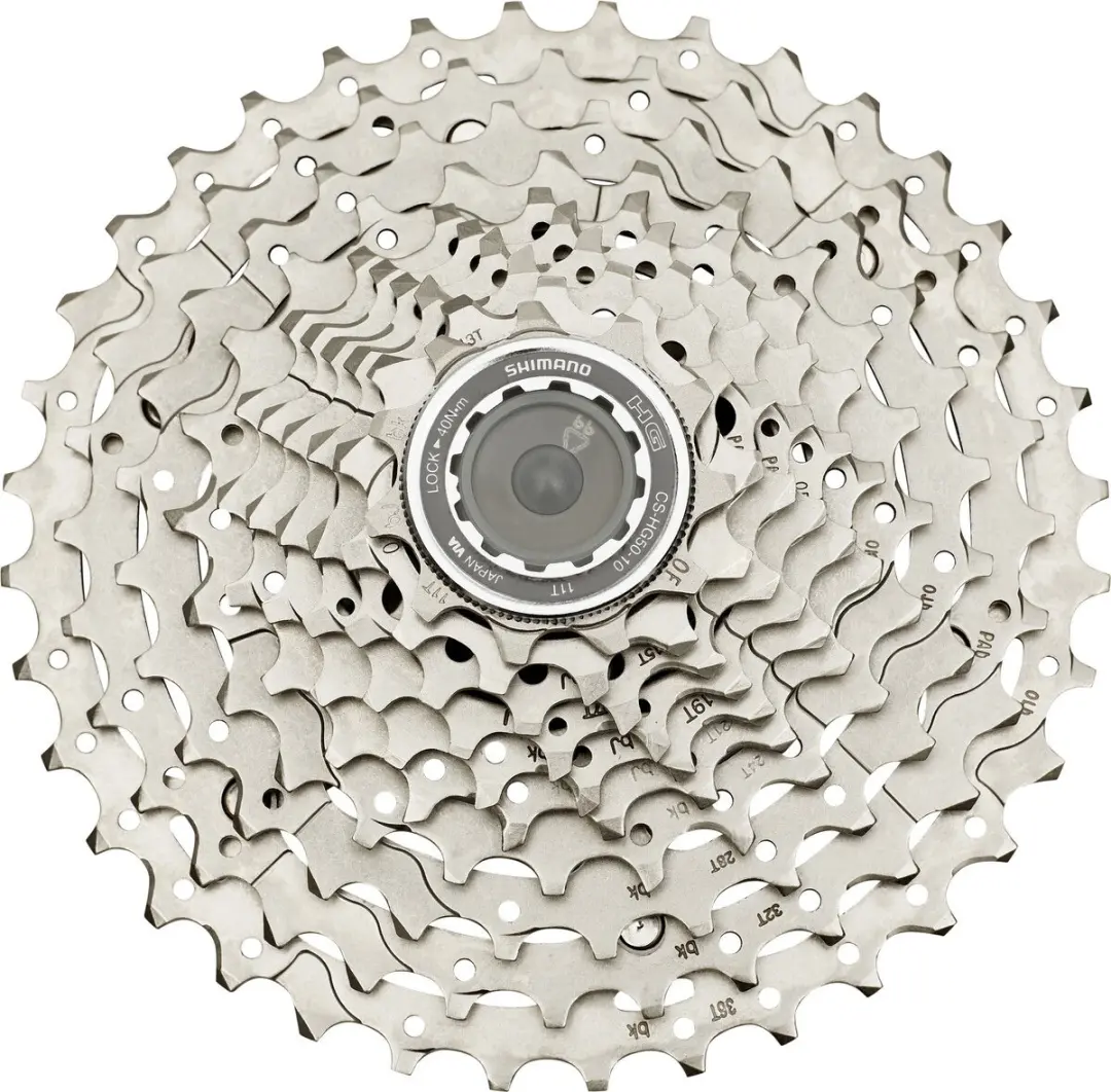 Shimano CS-HG50 Cassette 10 Speed 11-36T - Zilver/Chroom - afbeelding 4 van 6