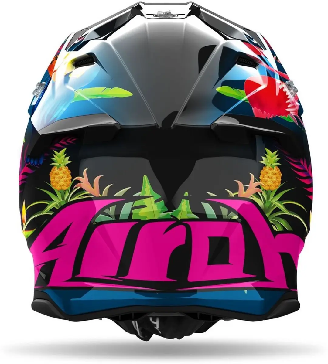 Airoh Twist 3 Amazonia Offroad Helm - XS - Zwart/Multicolor