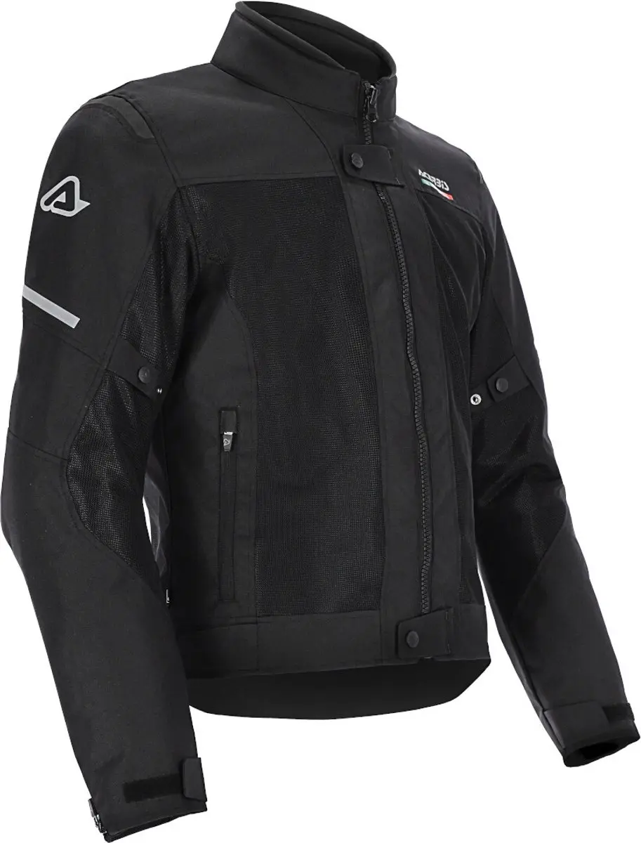 Acerbis On Road Ruby Zwart Textiele Motorjas