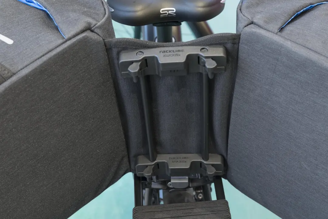 New Looxs Avero Double Dubbele Fietstas 25L - Zwart - afbeelding 3 van 6