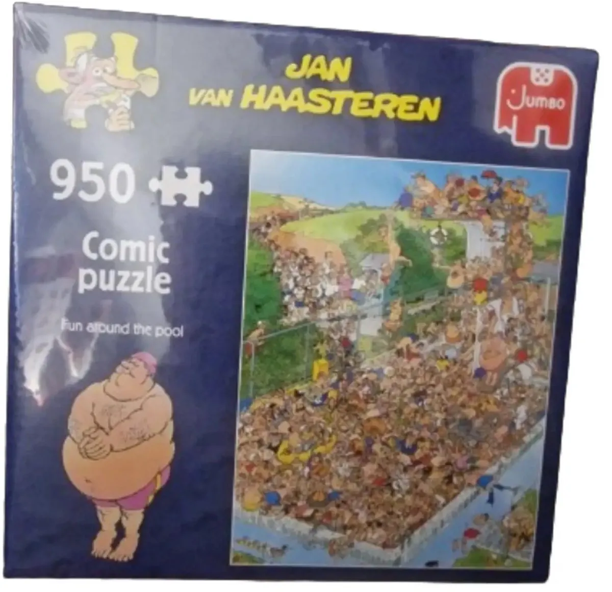 Jumbo Jan van Haasteren Fun Around the Pool Puzzel 950 Stuks