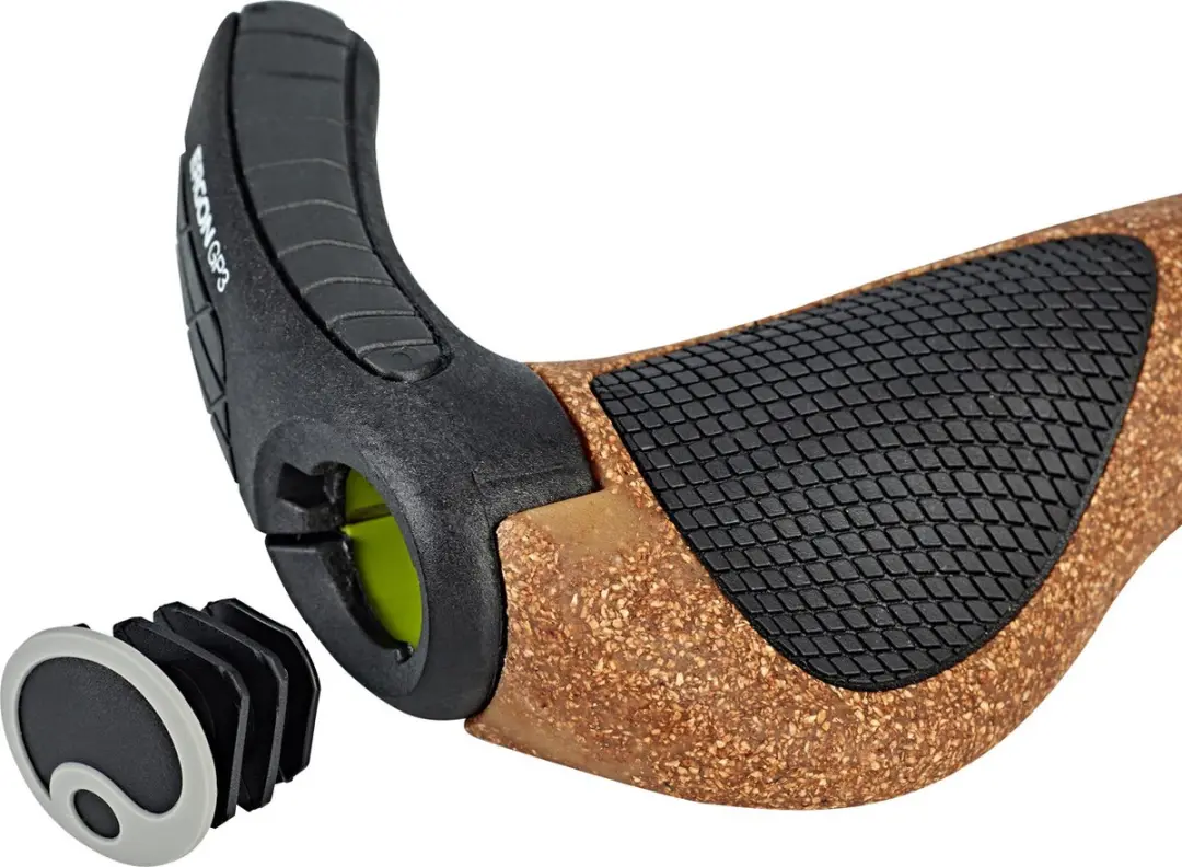 Ergon GP3-L Nexus Handvatten - Zwart - afbeelding 5 van 6