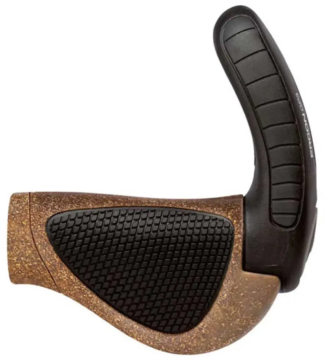 Ergon GP3-L Nexus Handvatten - Zwart - afbeelding 3 van 6