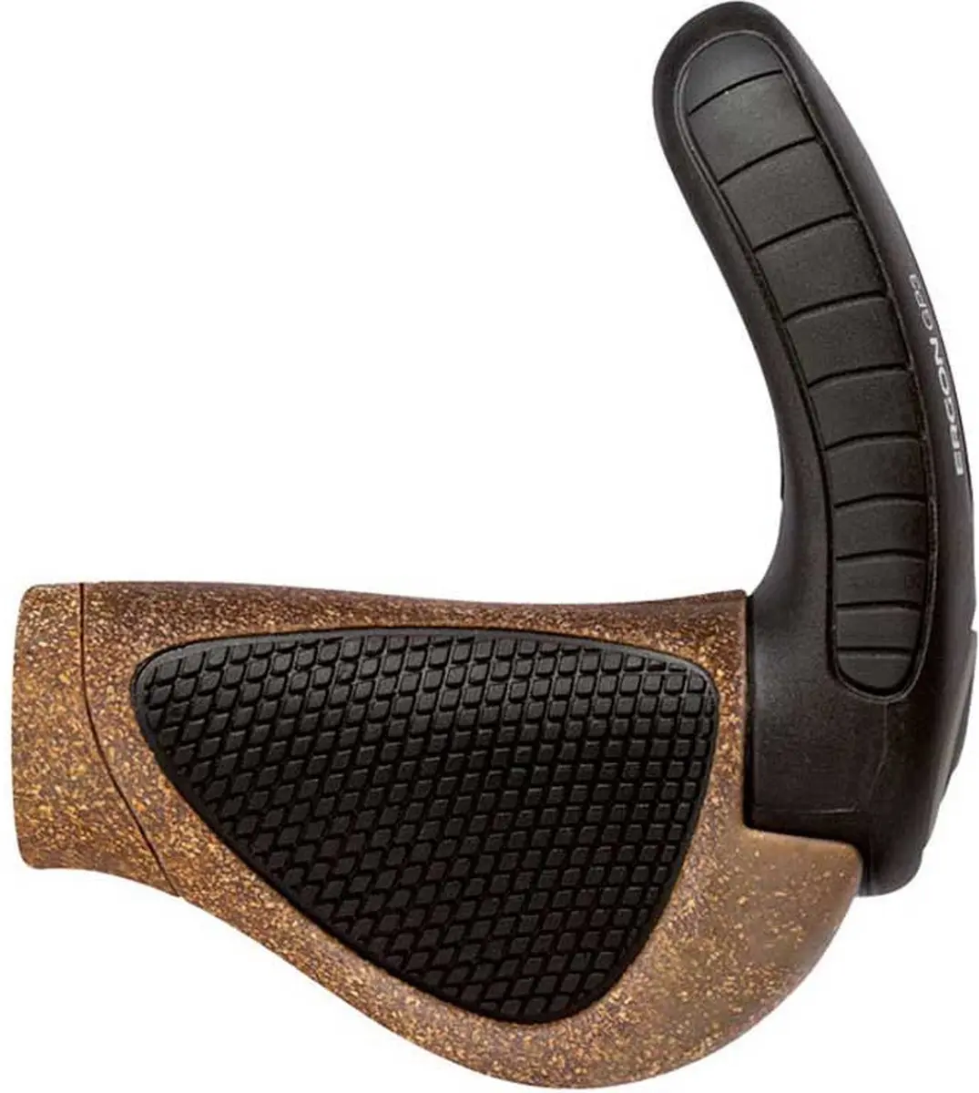 Ergon GP3-L Nexus Handvatten - Zwart - afbeelding 2 van 6