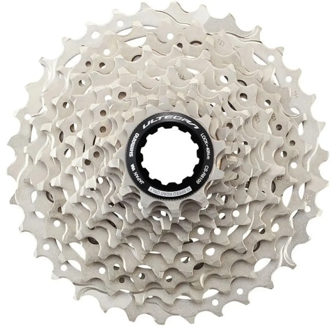 Shimano Ultegra CS-R8101 12-speed Racefiets Cassette - Zilver