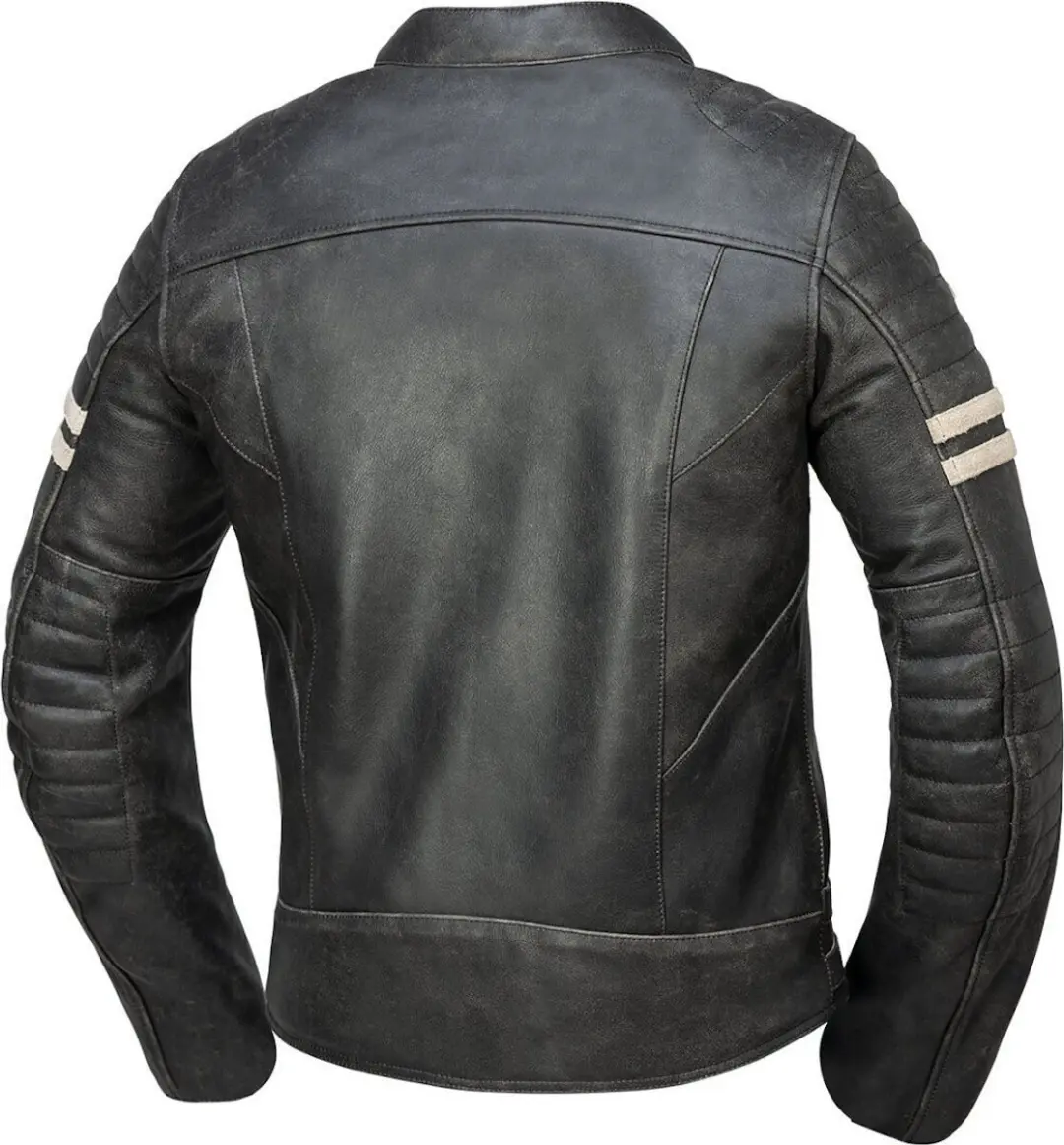 iXS Andy Leren Motorjas - Zwart - afbeelding 2 van 2