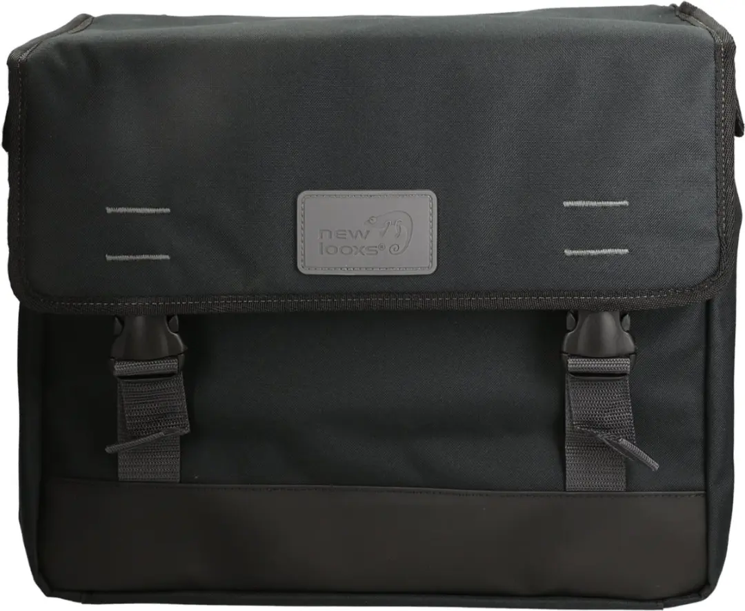 New Looxs Origin Double Fietstas 39L - Zwart - afbeelding 2 van 5