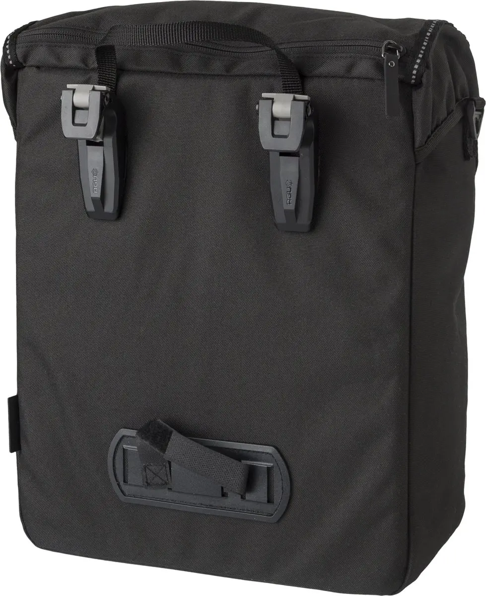 FastRider Unibag Traffic Enkele Fietstas Click'nGo 14L - Zwart - afbeelding 6 van 6