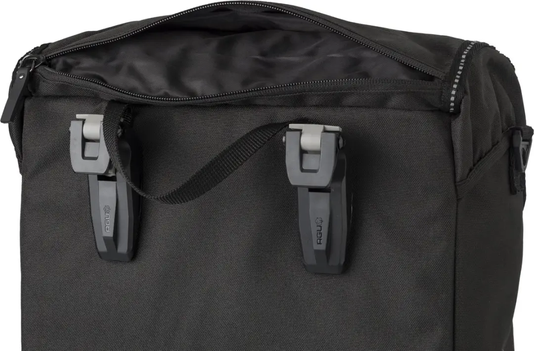 FastRider Unibag Traffic Enkele Fietstas Click'nGo 14L - Zwart - afbeelding 3 van 6