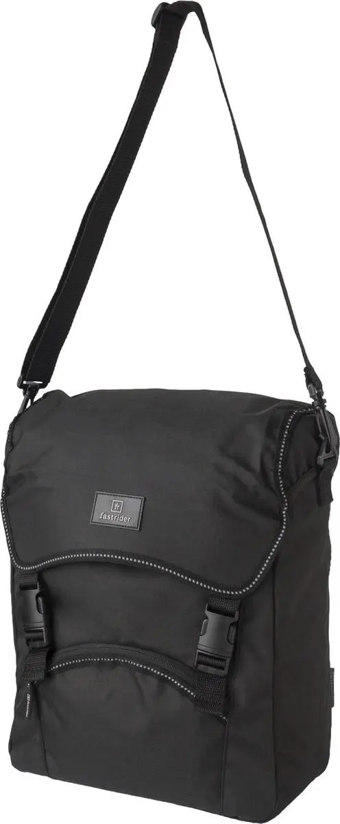 FastRider Unibag Traffic Enkele Fietstas Click'nGo 14L - Zwart - afbeelding 5 van 6