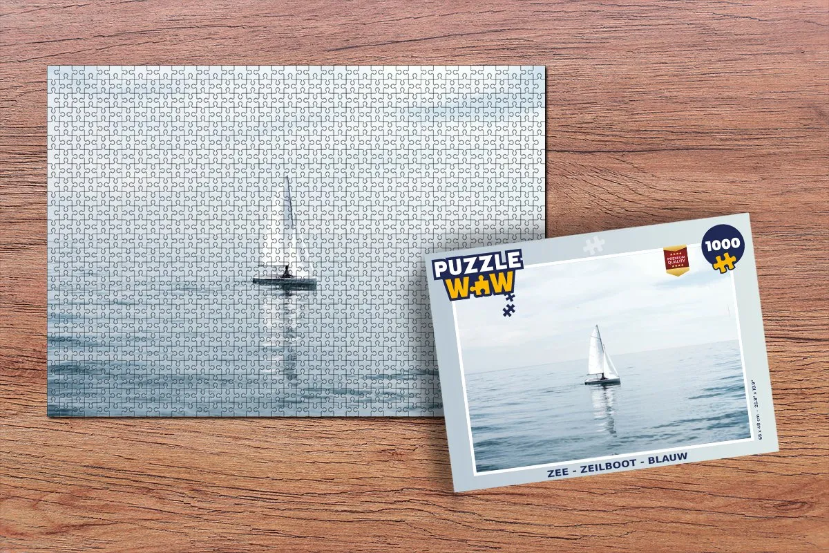 PuzzleWow Zee - Legpuzzel 1000 Stuks - Multicolor