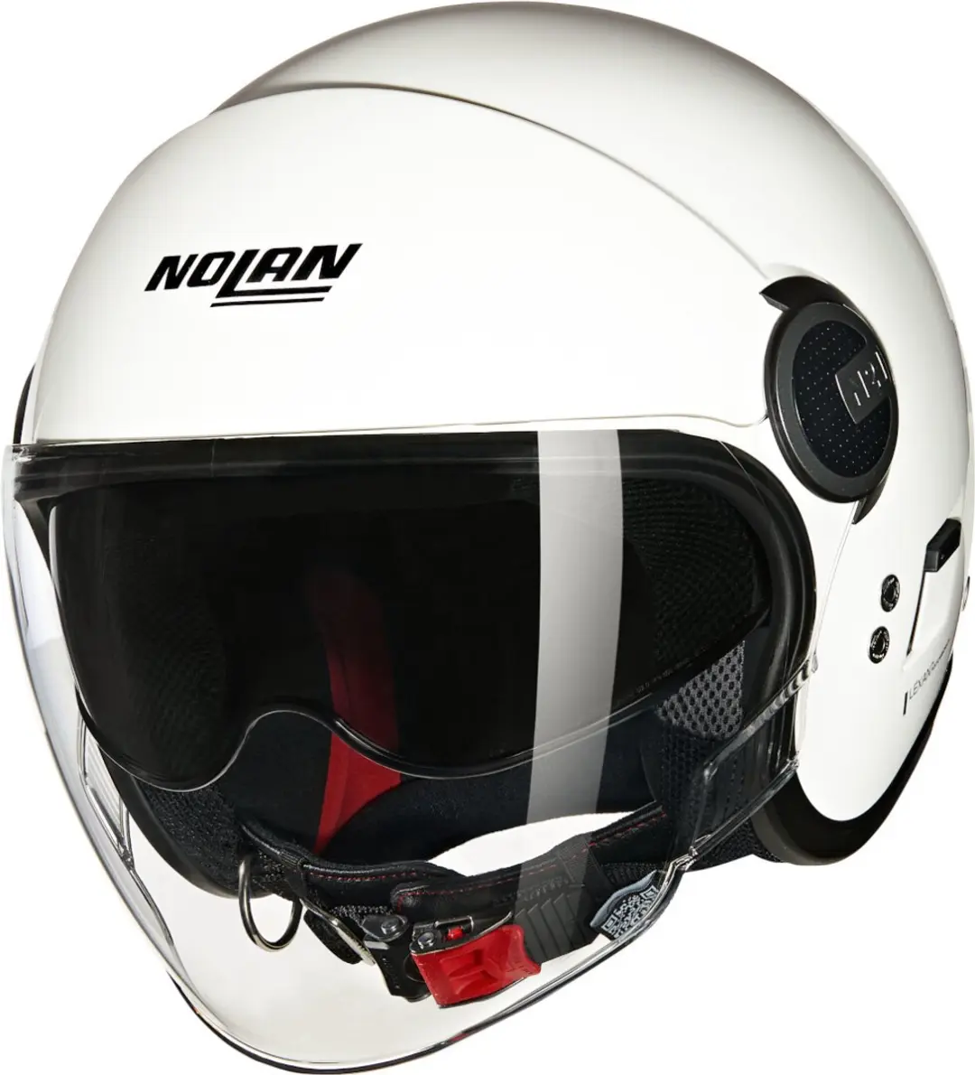 Nolan N21 Visor 06 Classico 305 Wit Metal Jethelm