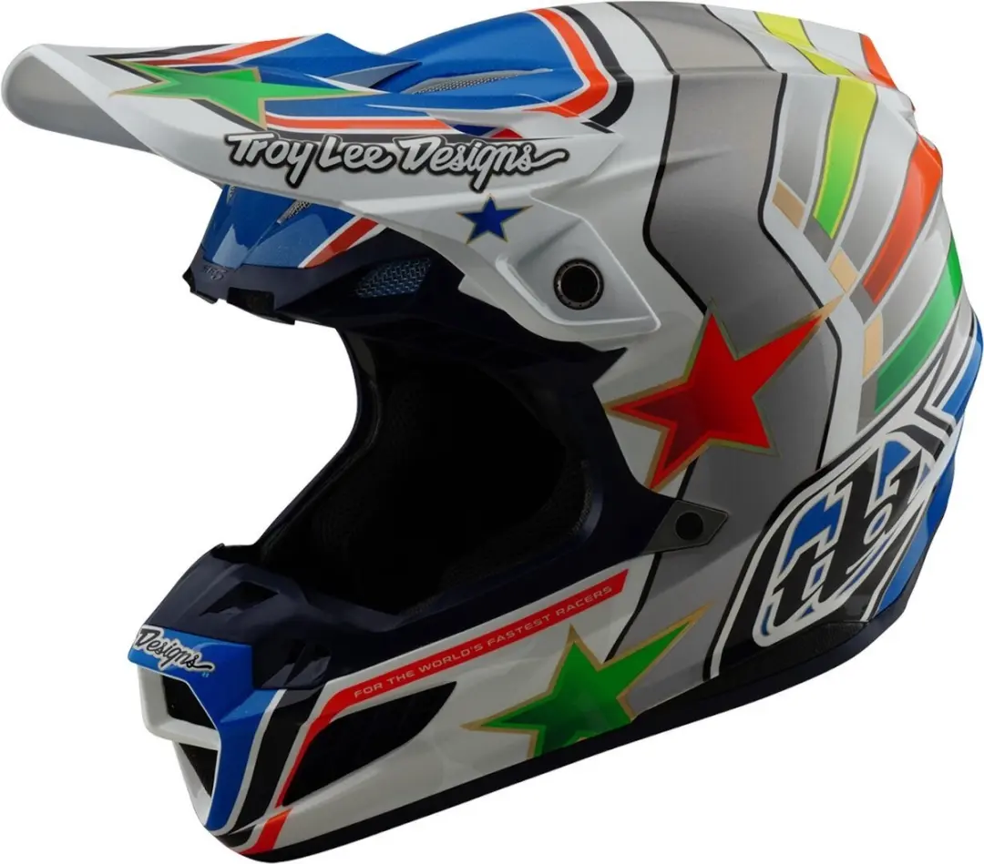 Troy Lee Designs SE5 Composite MIPS Rays Multikleur Crosshelm