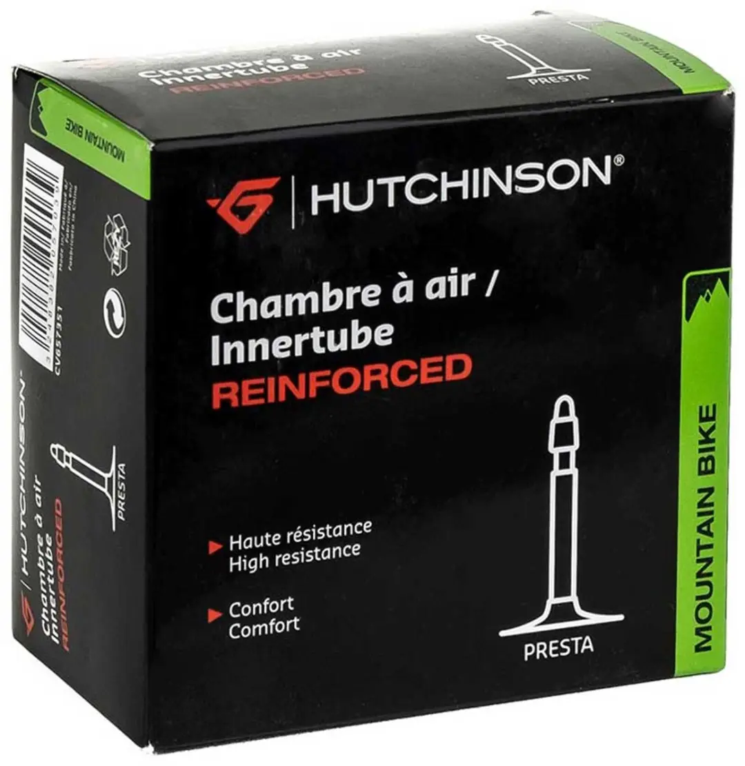 Hutchinson Reinforced MTB Binnenband 27.5" - 48mm - Zwart