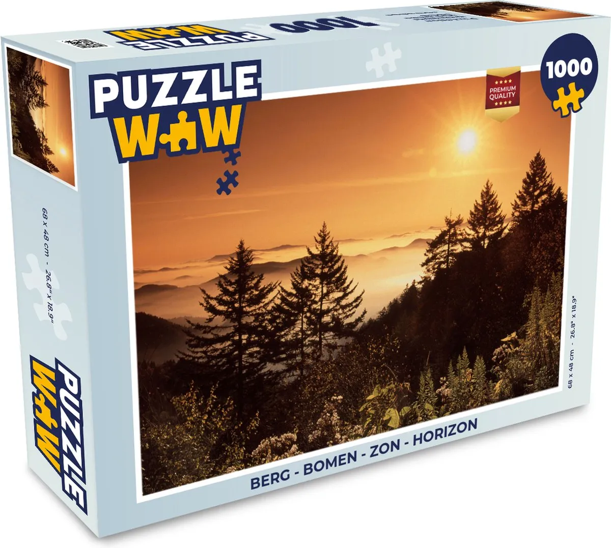 PuzzleWow Legpuzzel Berg