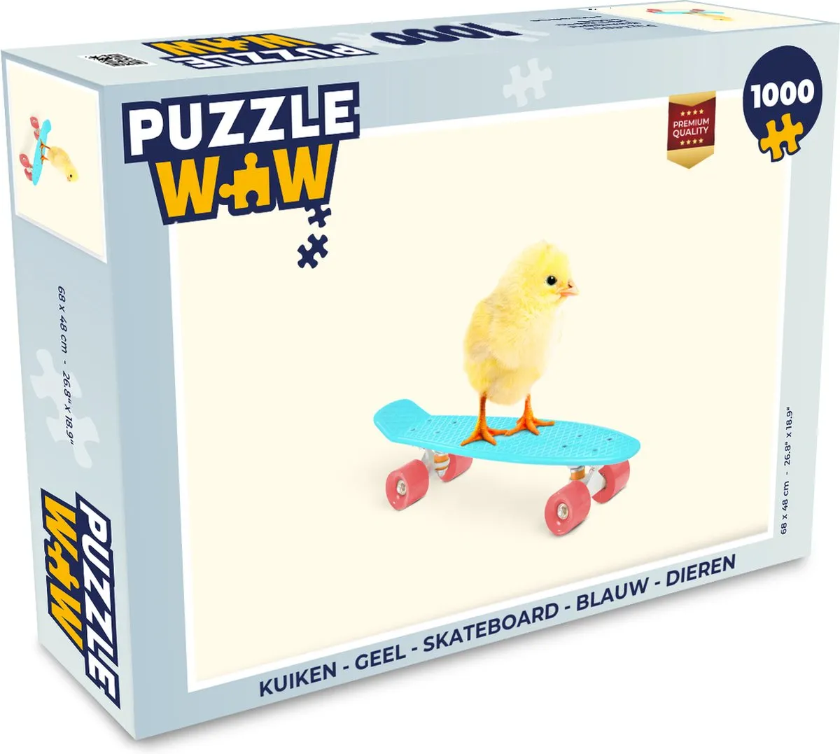 PuzzleWow Kuiken Legpuzzel 1000 Stuks