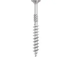 Dynaplus Unischroeven Torx 20 4x40mm - 200 Stuks - Grijs