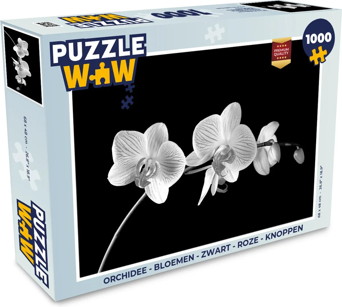 PuzzleWow Orchidee Legpuzzel 1000 Stuks