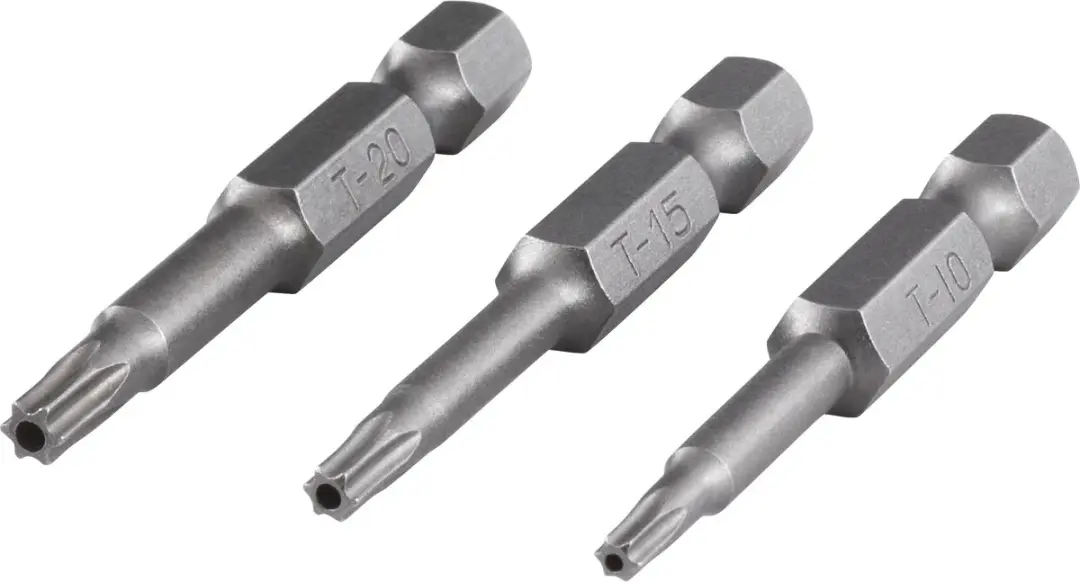 Wolfcraft TORX Bitset 10/15/20