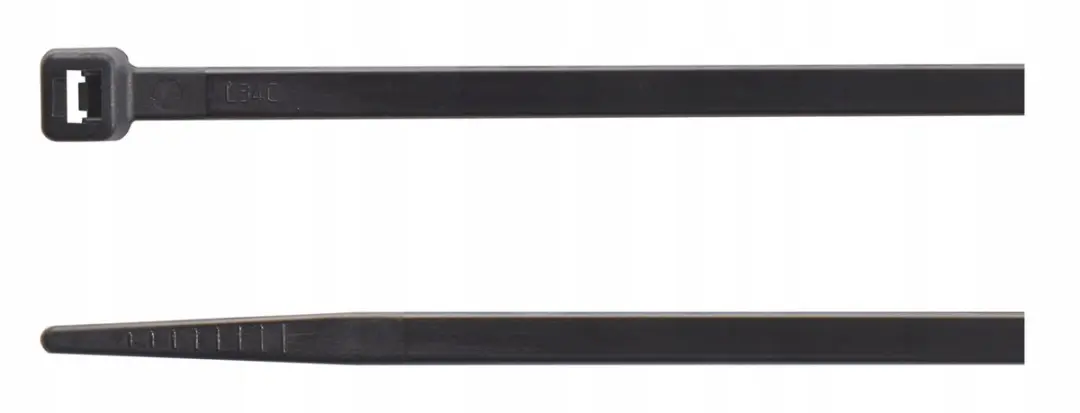 Zwarte Kabelbinders 4,8 x 188 mm