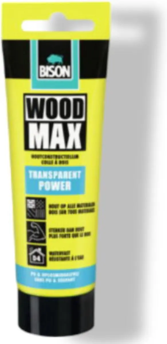 Bison Wood Max Transparant Power Tube 85g