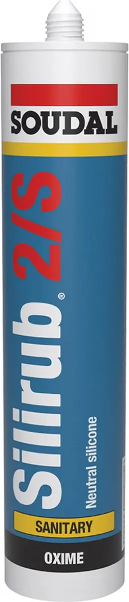 Soudal Silirub 2/S 300 ml Jasmijn