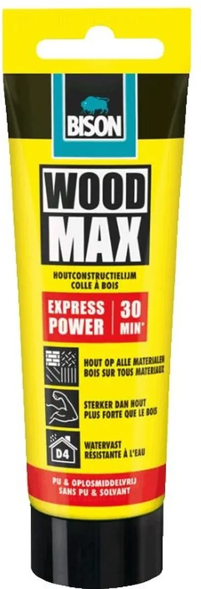 Bison Wood Max Express Houtconstructielijm 100g