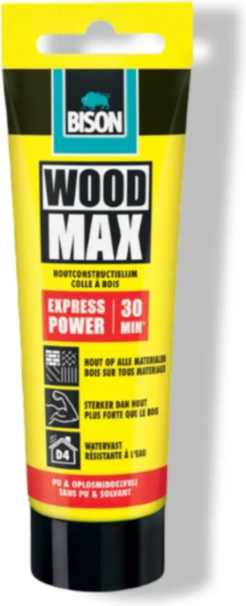Bison Wood Max Express Houtconstructielijm 100g
