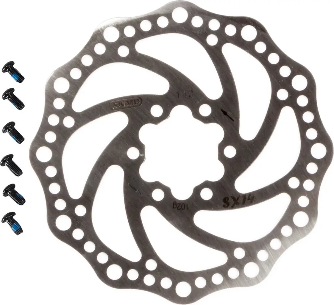 Elvedes Rotor Remschijf 140mm - 6-Gaats - Roestvrij Staal - afbeelding 6 van 6