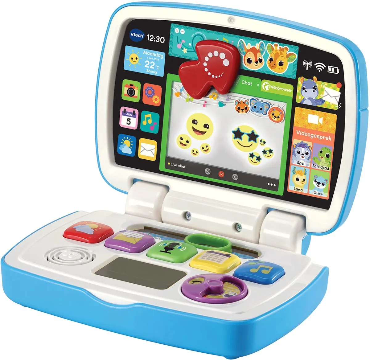 VTech Dierenvriendjes Eerste Laptop - Educatief Speelgoed - afbeelding 6 van 6