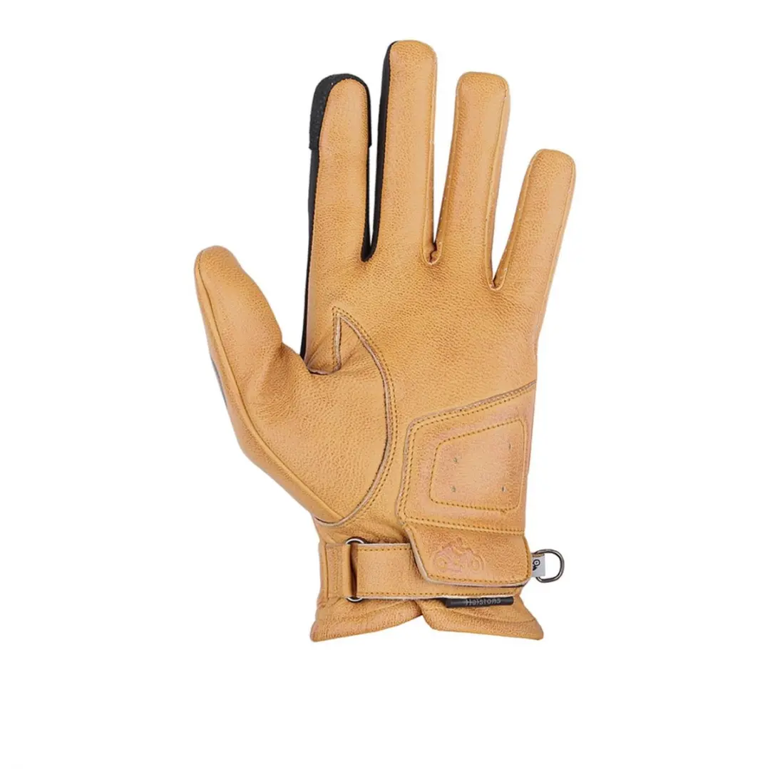 Helstons Kustom Handschoen 13 - Zwart/Goud