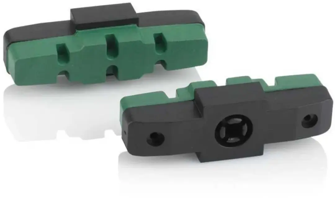 Xlc Hs Bs X42 Velgremblokken 25 Paren Groen,Zwart 50 mm