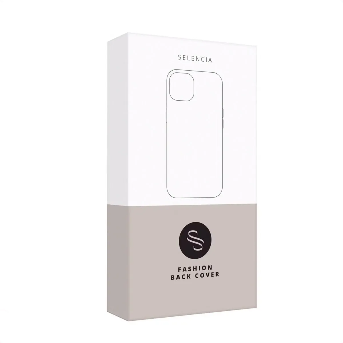 Selencia Wavy Case iPhone 13/14 - Soft Pink