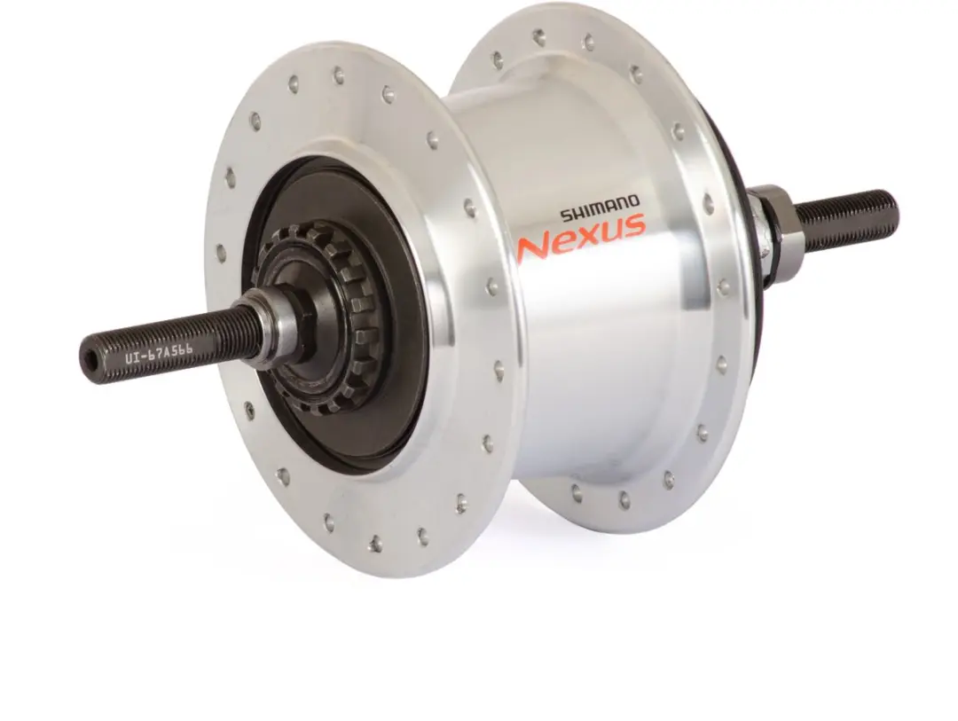 Shimano Nexus 7 Sg-c3001-7r versnellingsnaaf rollerbrake 36g Zilver