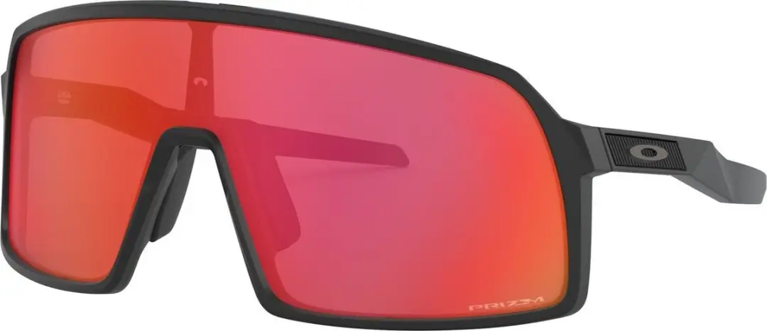 Oakley Sutro S Fietsbril - Matte Black - Prizm Trail Torch