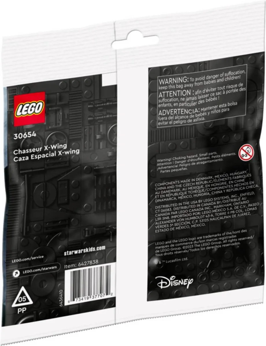LEGO Star Wars 30654 X-Wing Starfighter - 87 Stukken - Multicolor - afbeelding 6 van 6