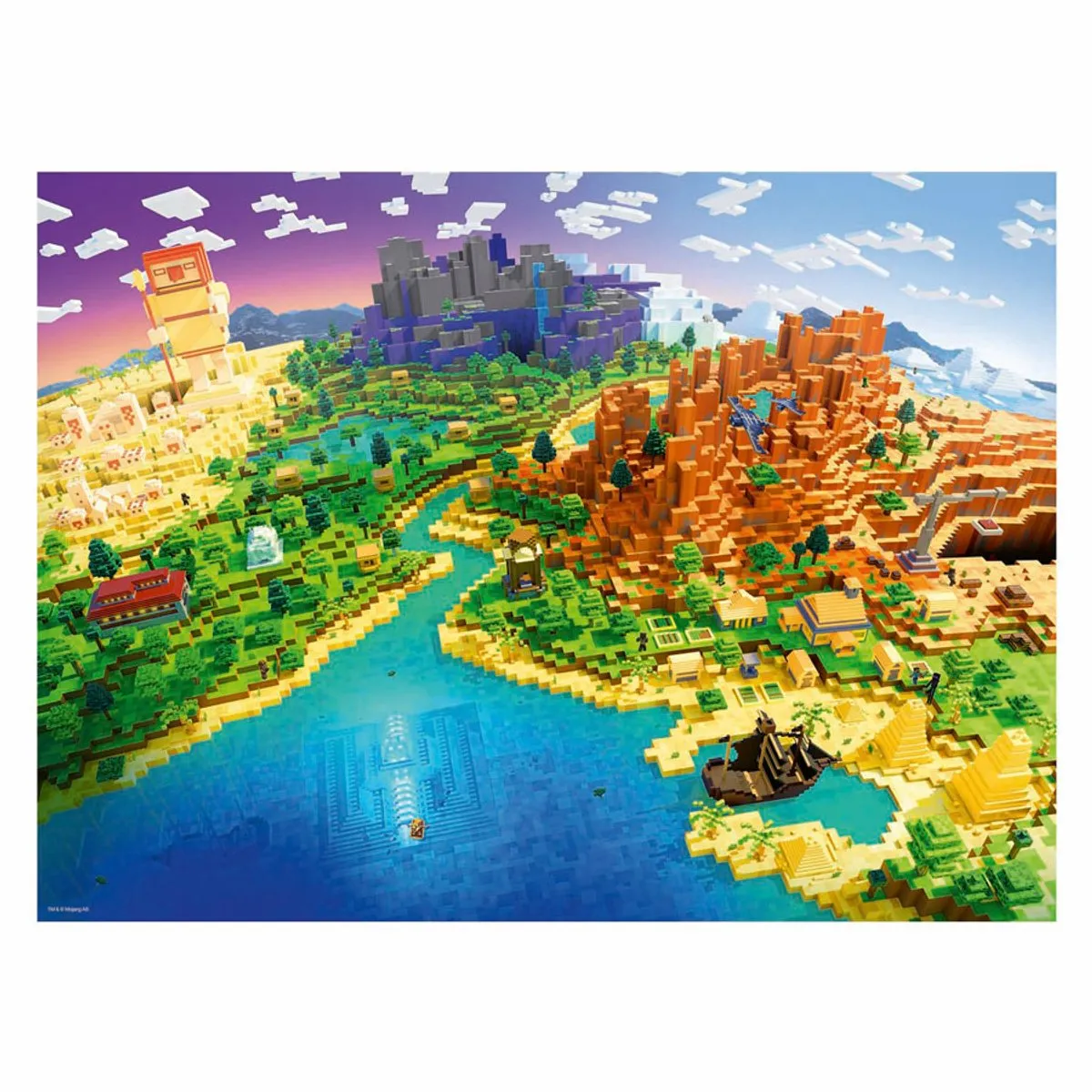 Ravensburger Minecraft Legpuzzel 500 Stuks - 12001568