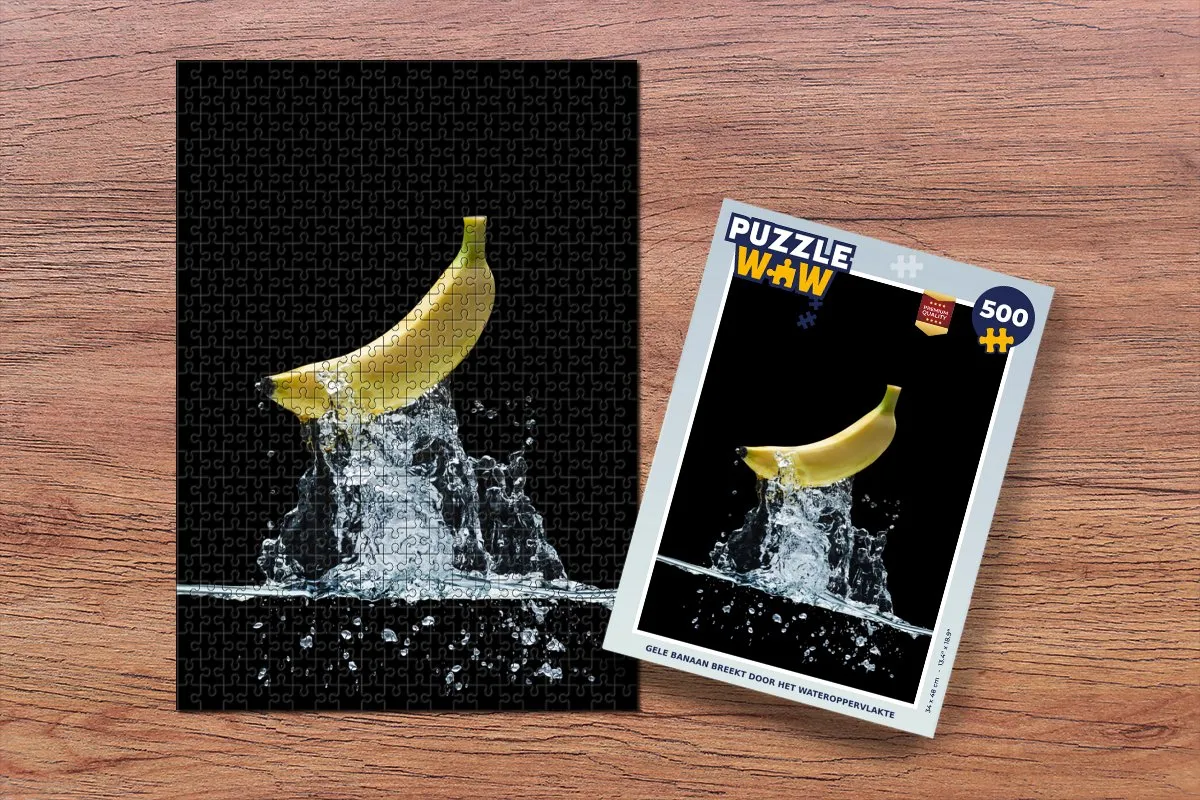 PuzzleWow Banaan Fruit Legpuzzel 500 Stuks
