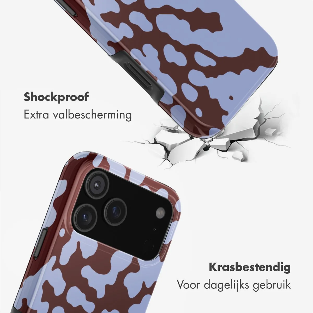 Selencia Hoesje iPhone 17 Pro Max - MagSafe - Moo'd Lavender Glow