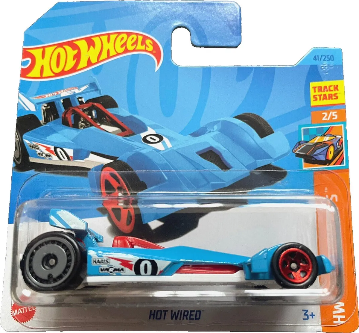 Hot Wheels Hot Wired Blue HW Track Champs 2/5