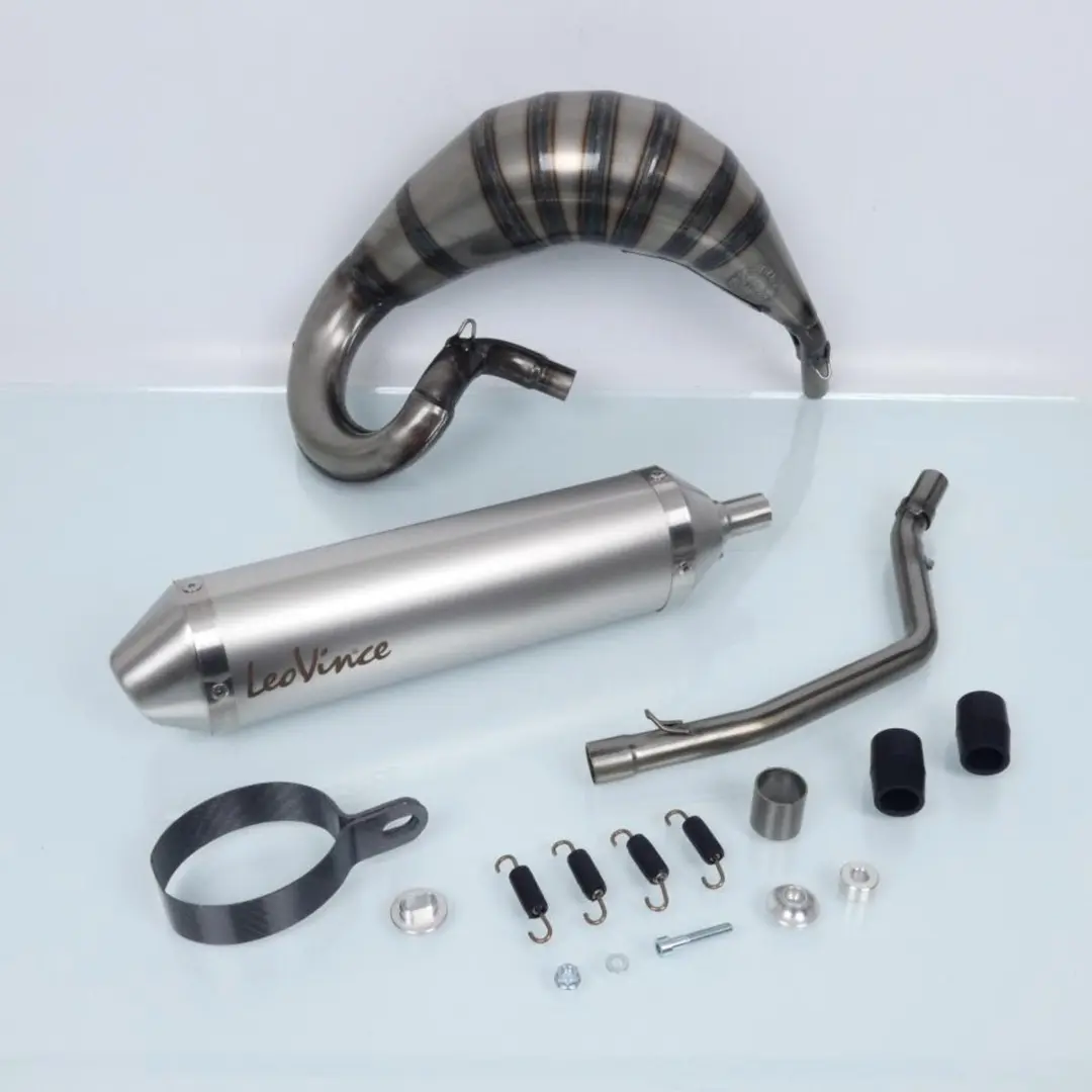 Pot d échappement Leovince pour Moto HM 50 CRE Baja 2006 à 2013 Neuf