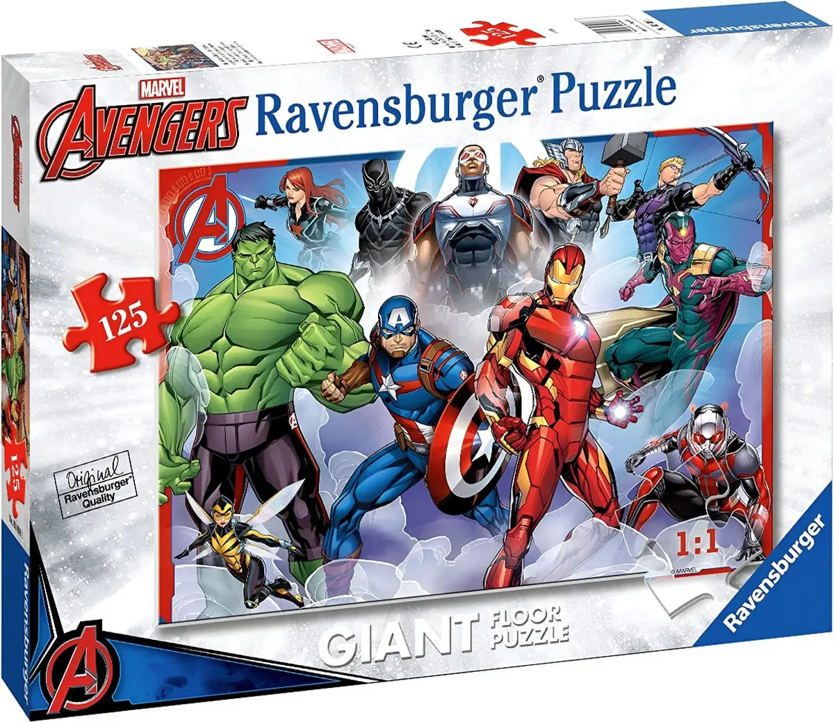 Ravensburger Reuze Marvel Avengers Puzzel 125-delig