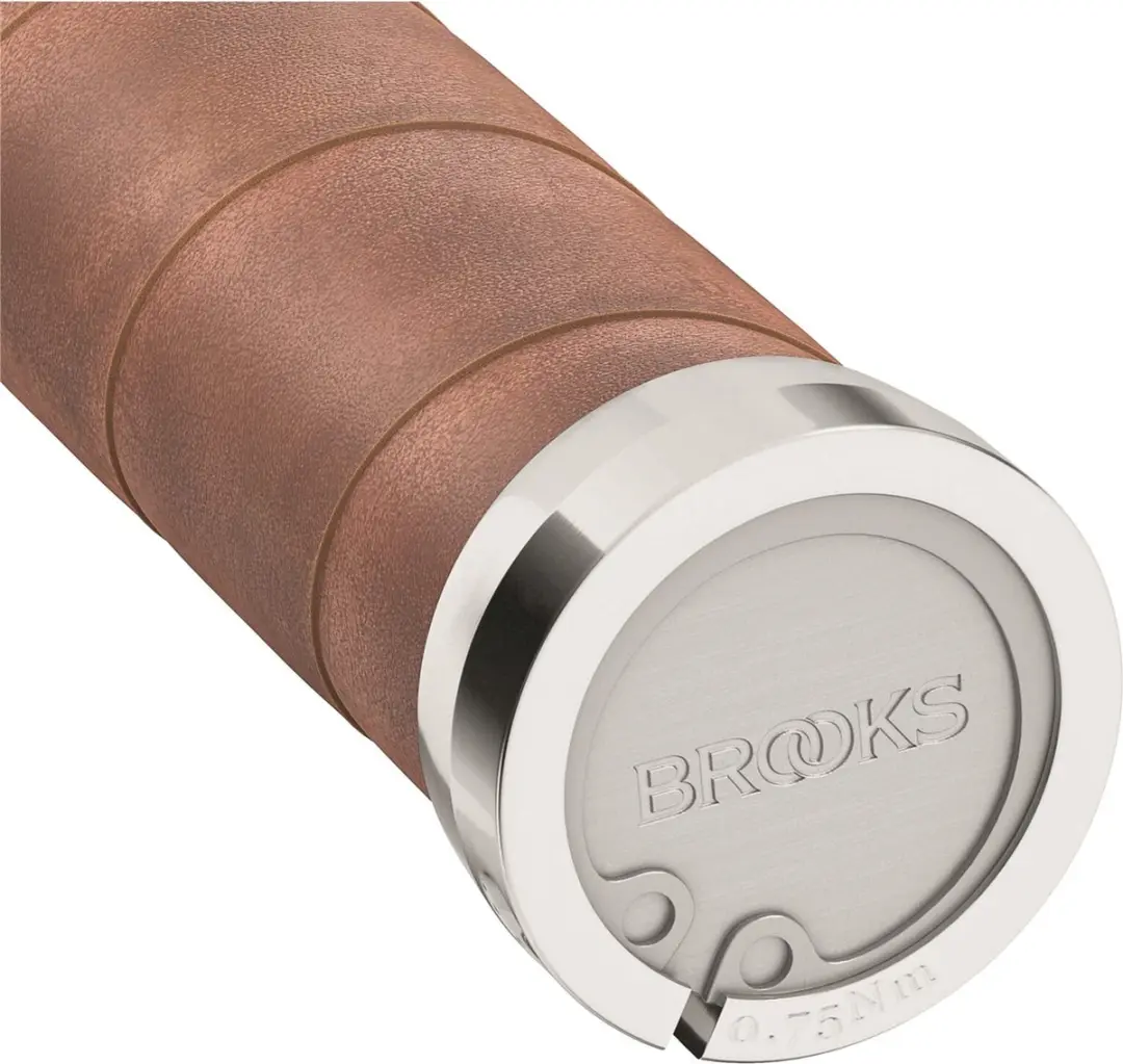 Brooks Slender Leather Handvatten 100mm - Diversekleuren - afbeelding 2 van 3
