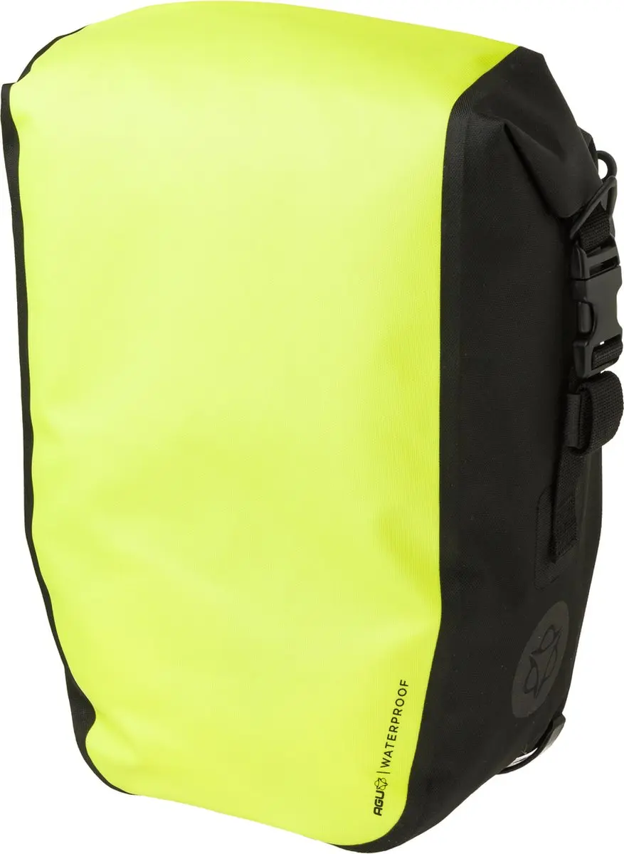 AGU Shelter Clean Fietstas 17L - Neon Geel