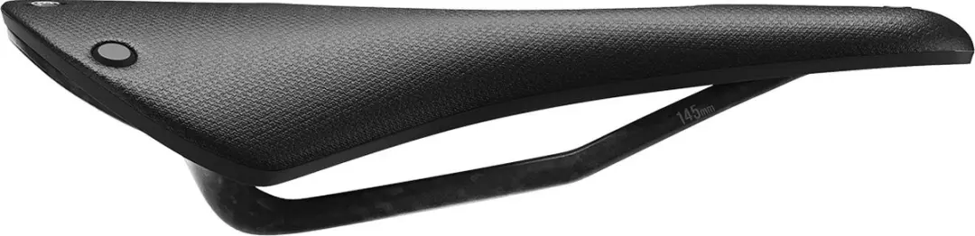 Brooks C13 Carved Cambium All Weather Zadel - ZDBC203MCCZ - Zwart - afbeelding 2 van 6