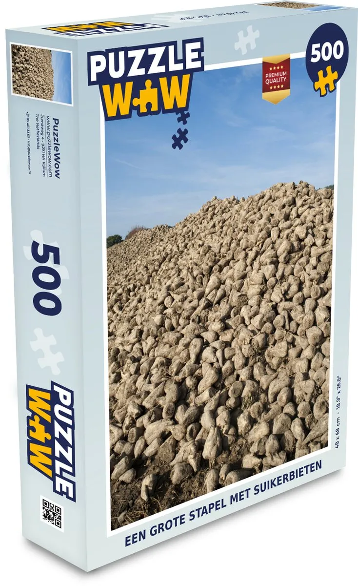 PuzzleWow Legpuzzel 500 Stuks Multicolor