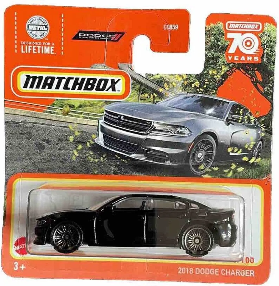 Hot Wheels Matchbox Dodge Charger 1:64 S08A